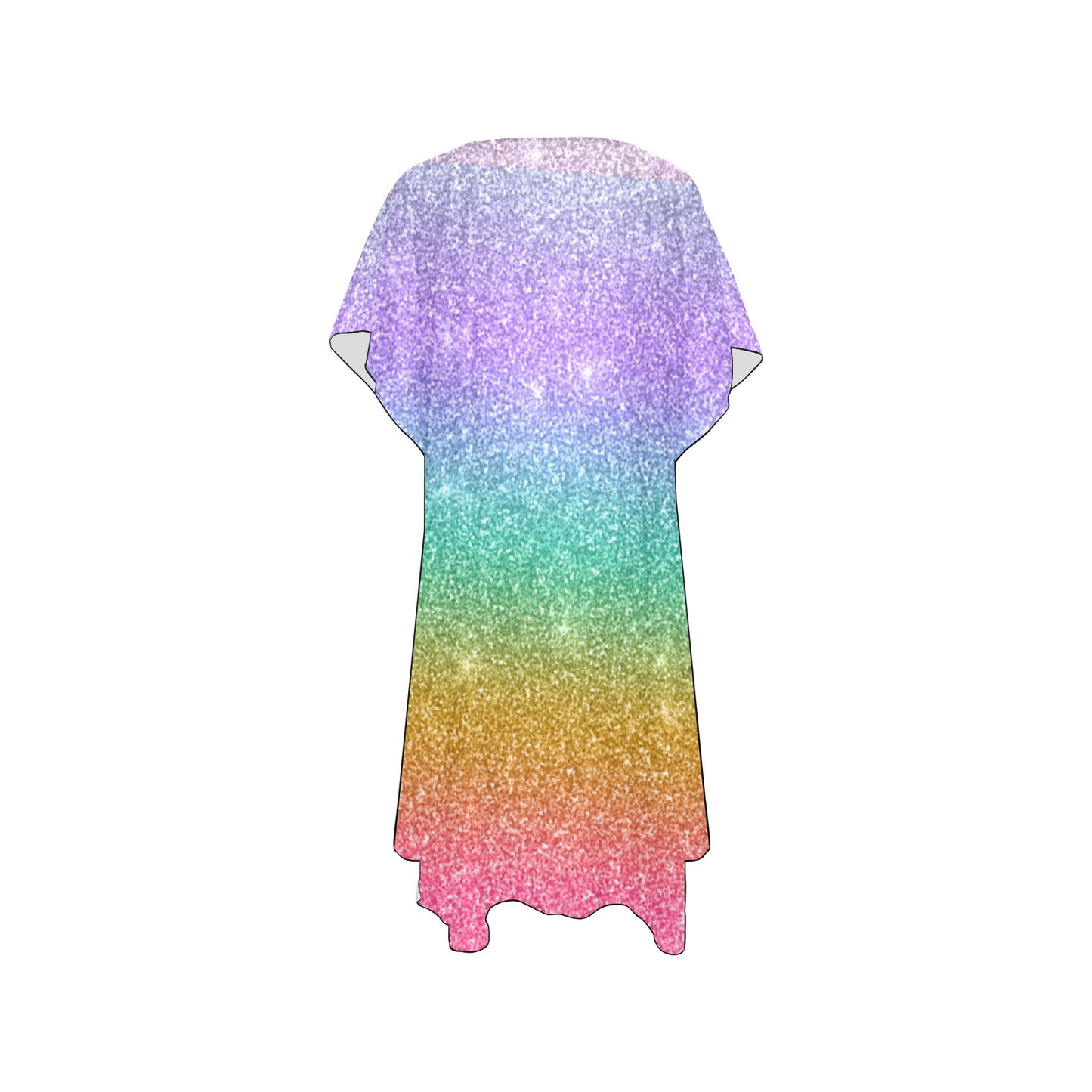 Rainbow Chiffon Cover Up