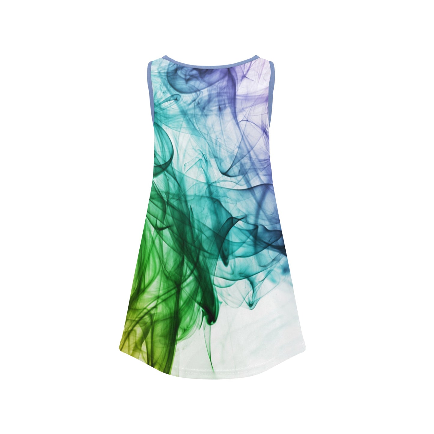 Color Whirl Girls' Sleeveless Dress