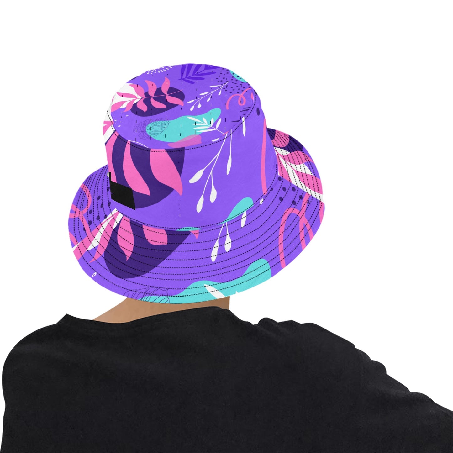 Purple Palms Unisex Bucket Hat