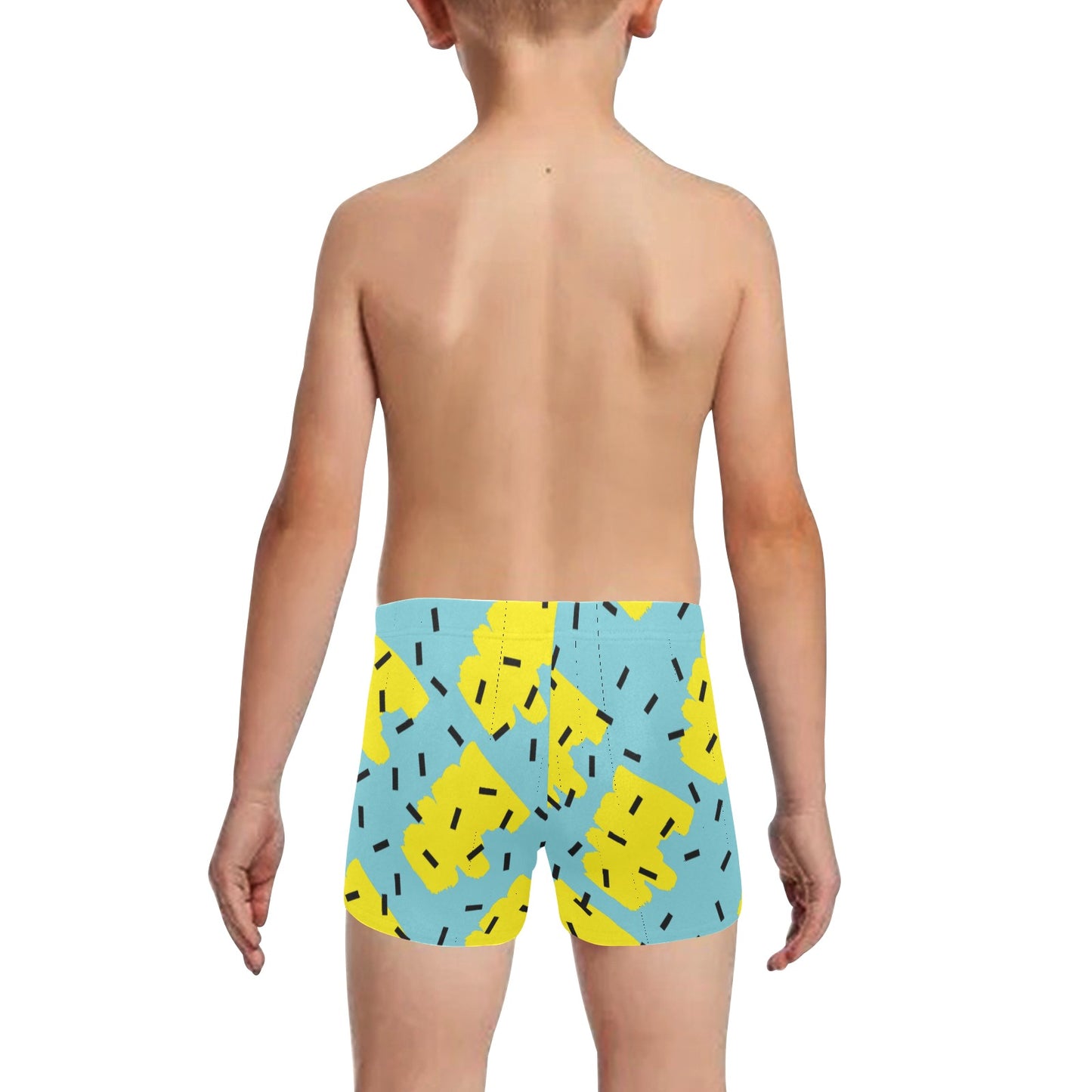 Turq-Limon Little Boys' Swimming Trunks