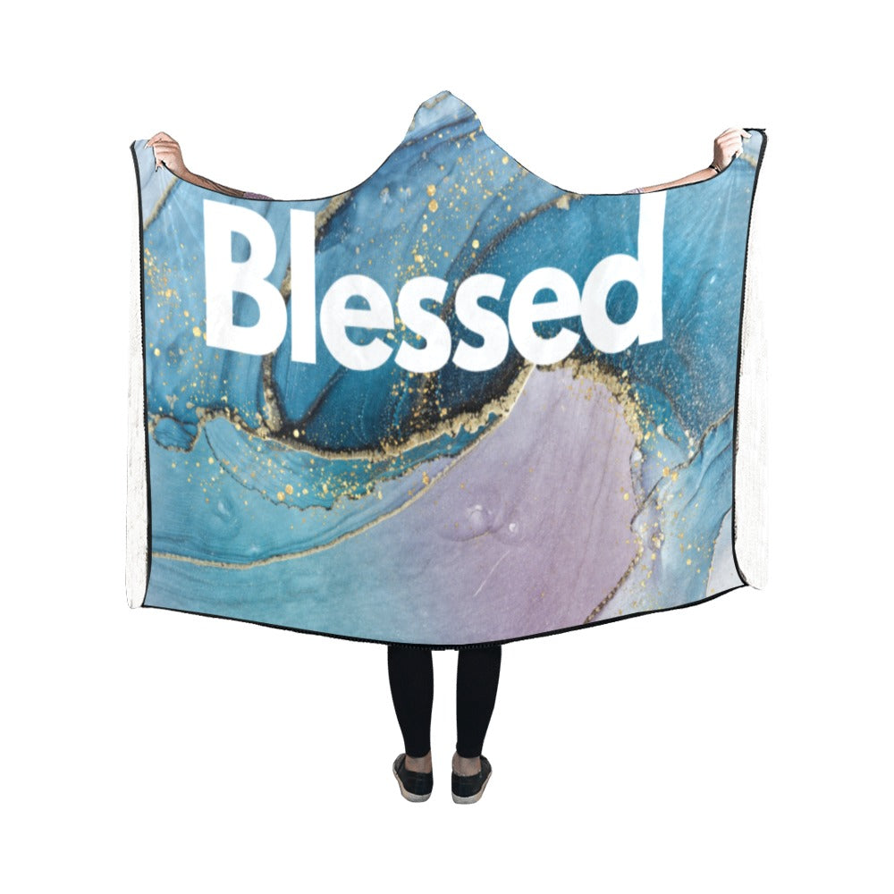 Blessed Hooded Blanket 50''x40''