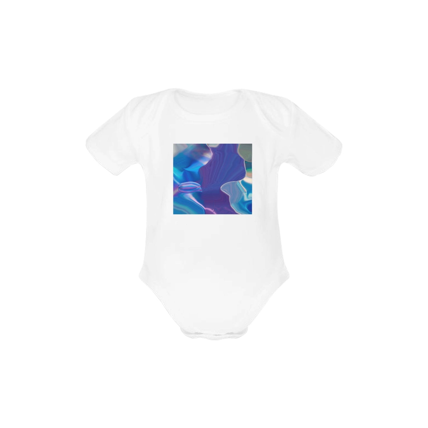 Blue Aura Baby Onesie