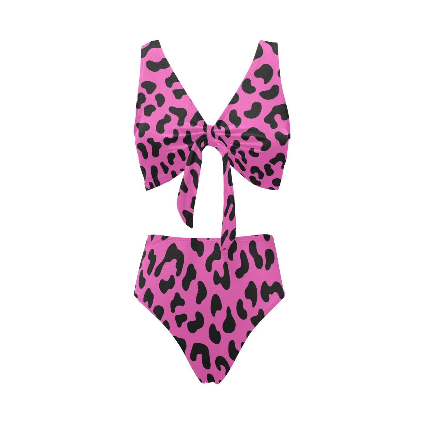 Pink Chee Bow Tie Bikini Swimsuit