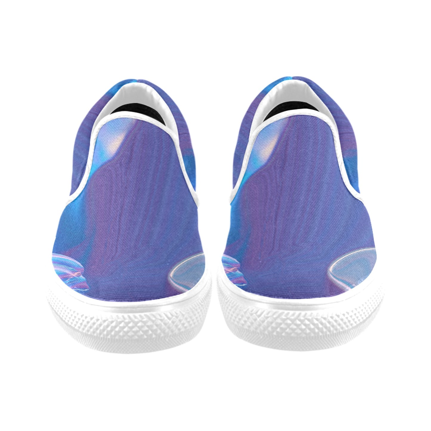 Blue Aura Men's Slip-on Shoes