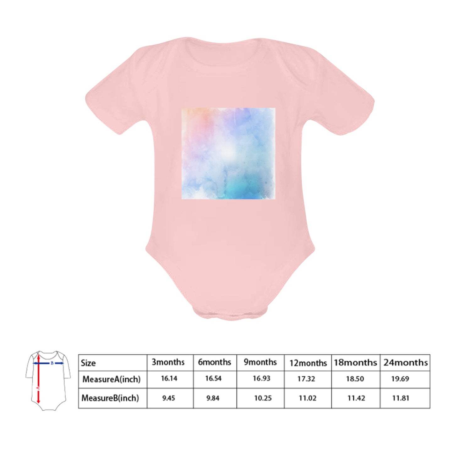 Pastel Palette Baby Onesie