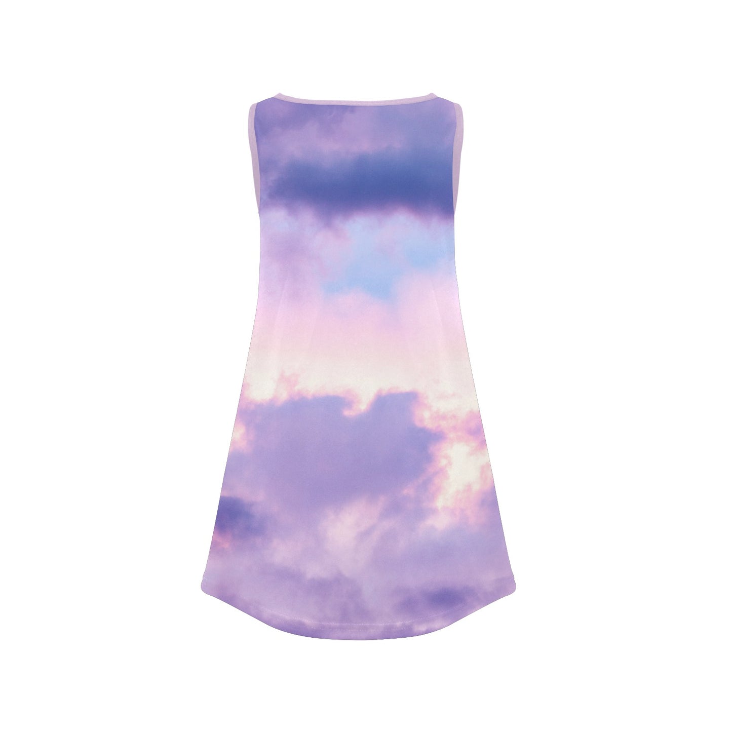 Pastel Skies Girls' Sleeveless Dress