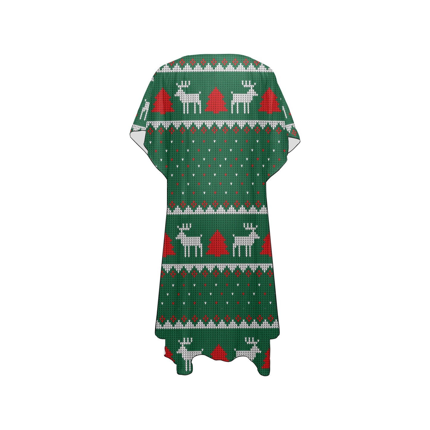 Deer Christmas Chiffon Cover Up