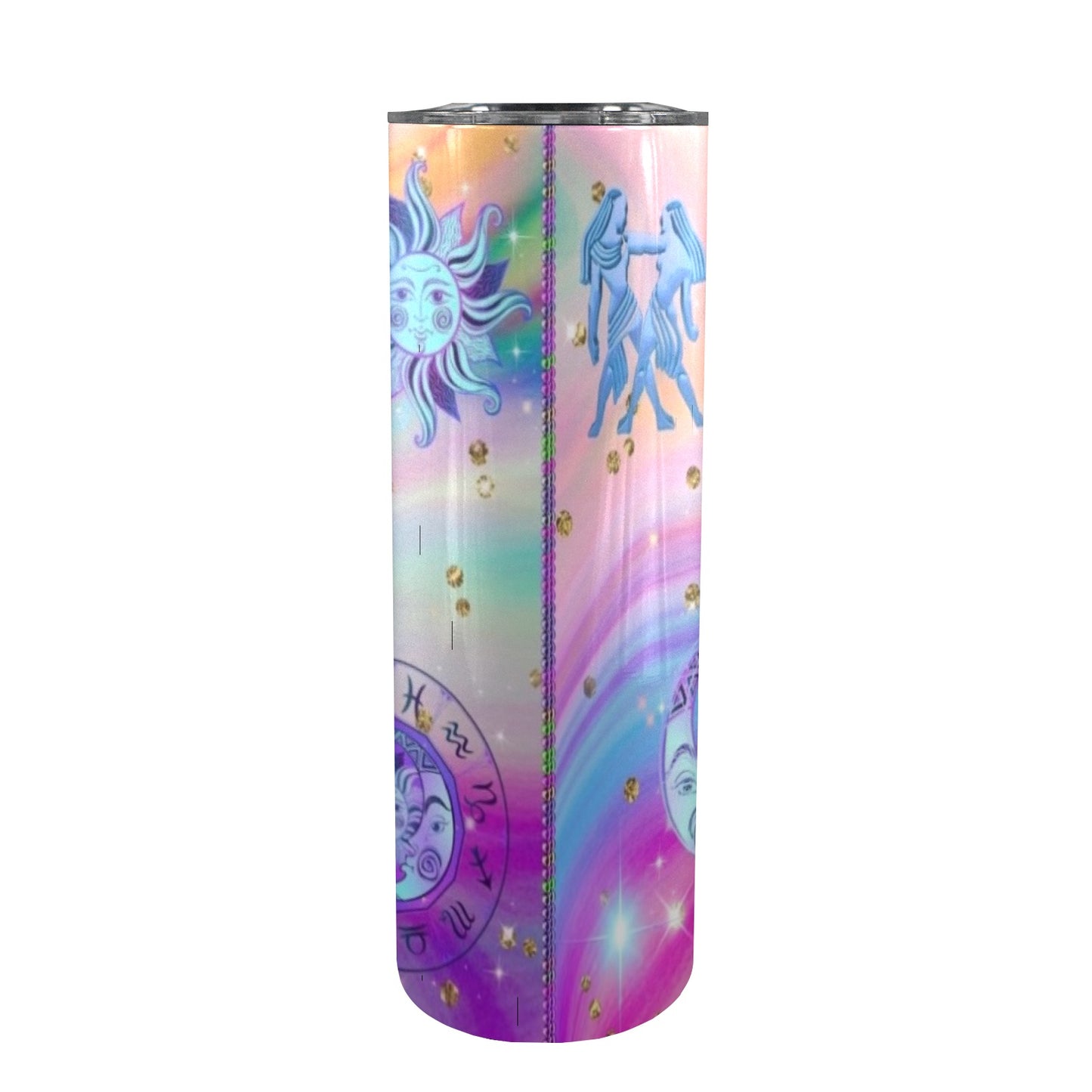 Gemini 20oz Tall Skinny Tumbler with Lid and Straw