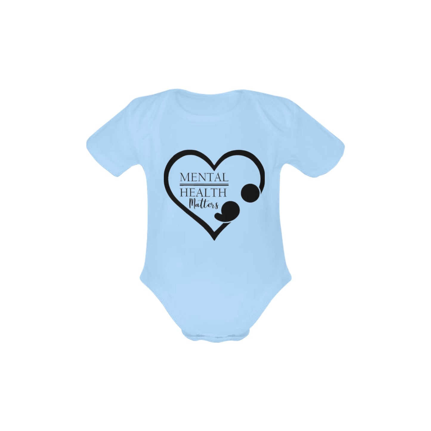 AWARENESS - Mental Health  Baby Short Sleeve Onesie