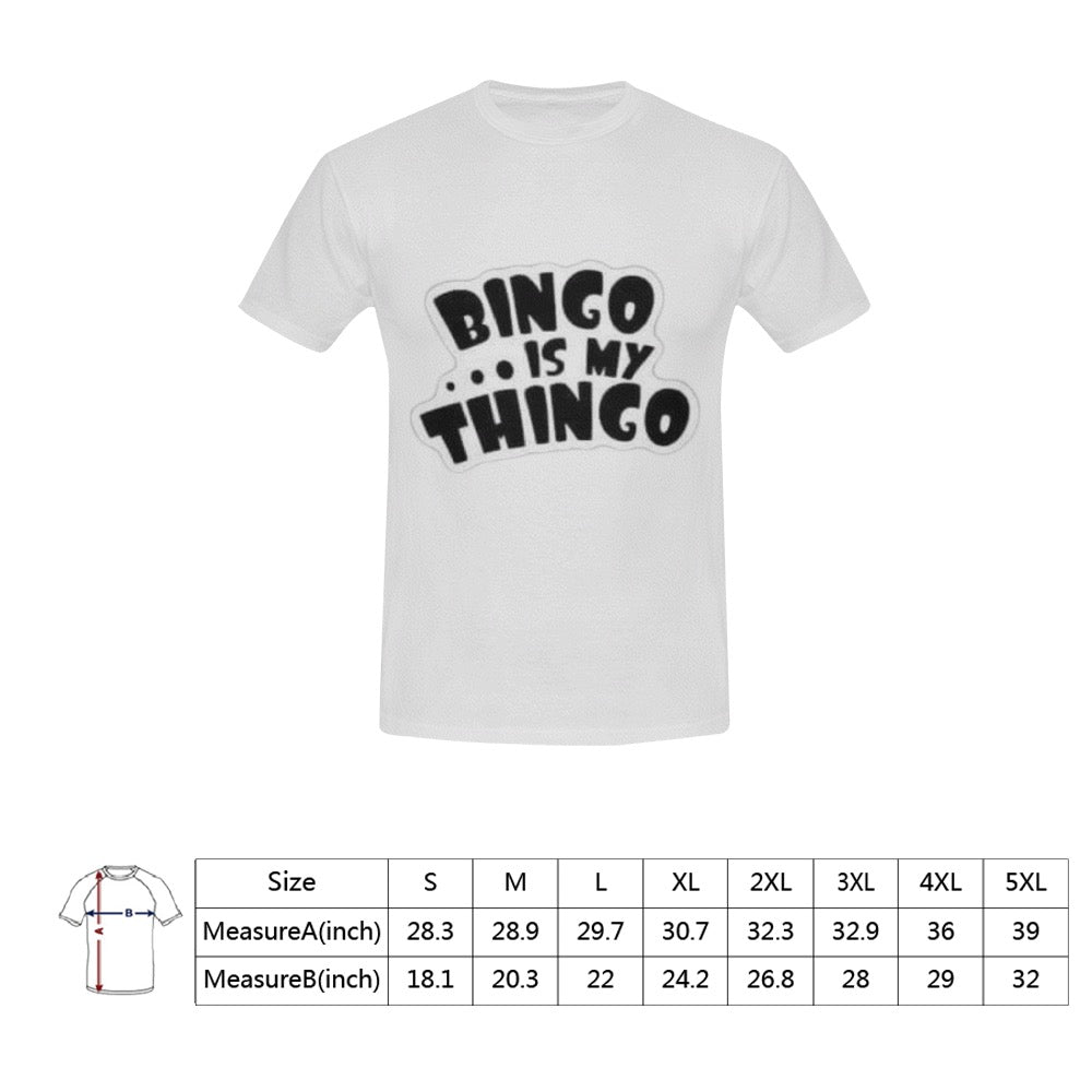 Bingo is my thingo Men's T-Shirt