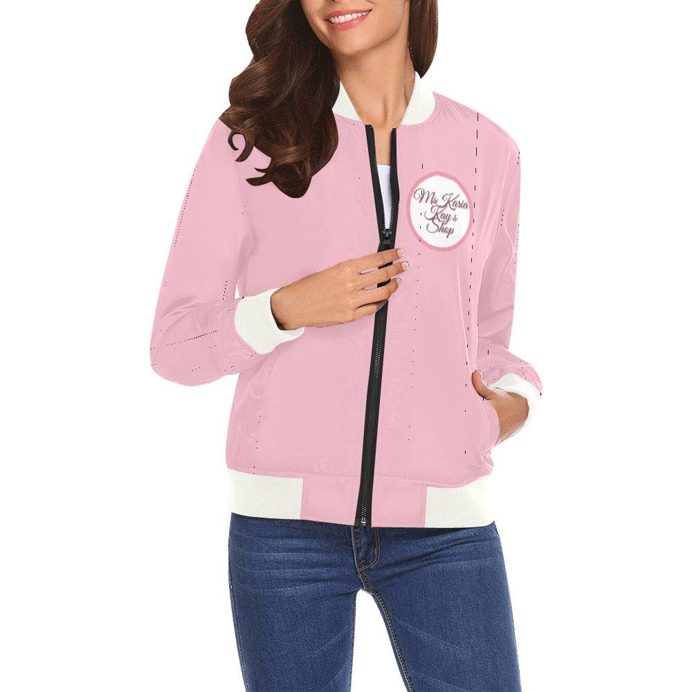 MsKaria Kay’s Shop Bomber Jacket for Women