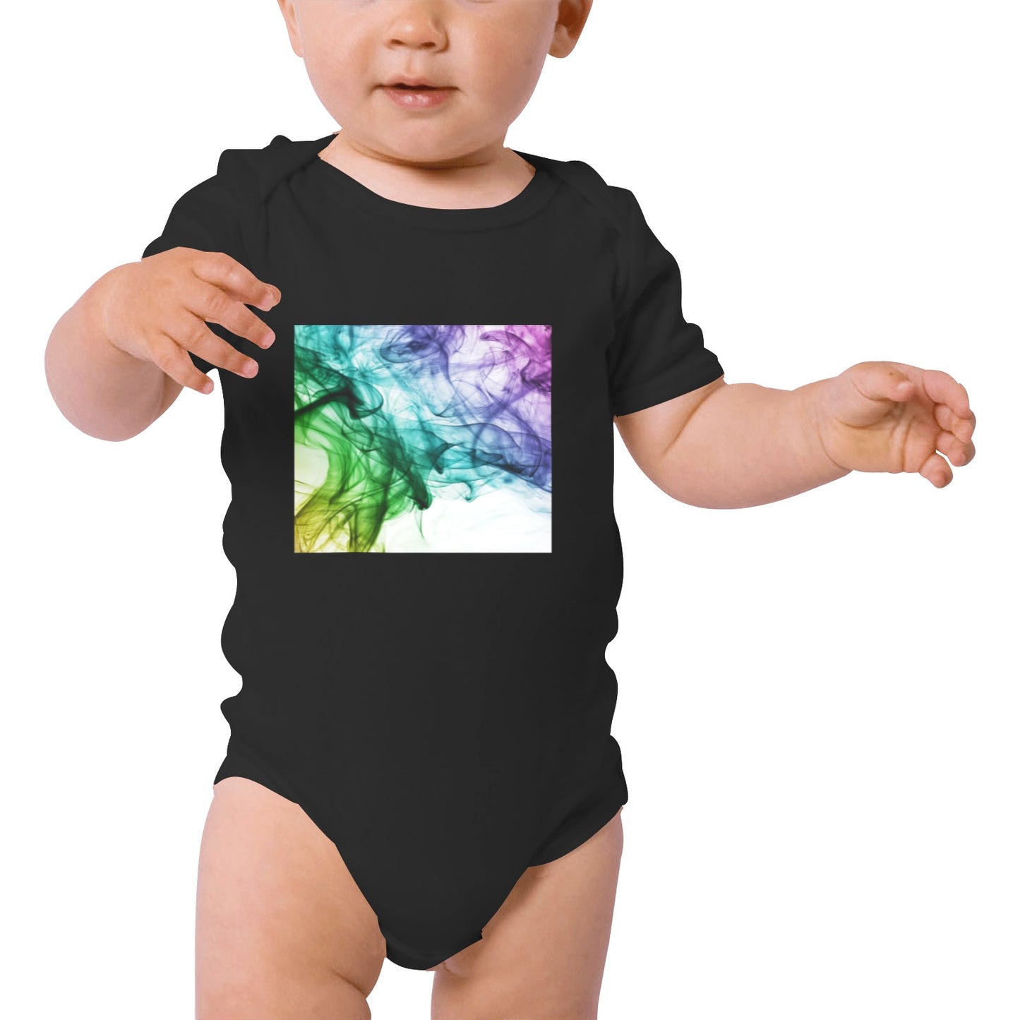 Color Whirl Baby Onesie