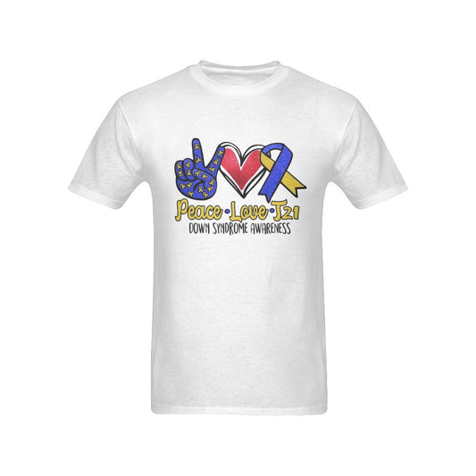 AWARENESS - Down Syndrome Men's T-Shirt