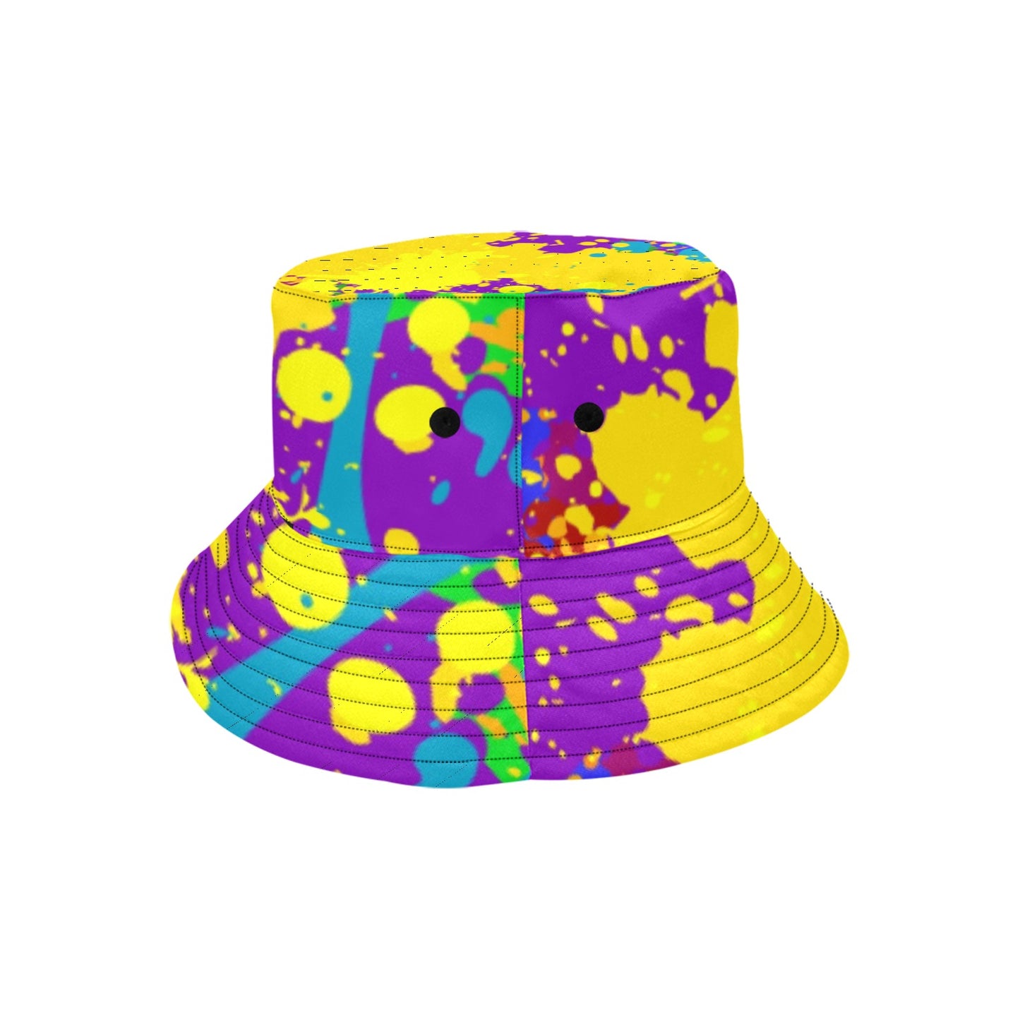 Yellow Splatter Unisex Bucket Hat