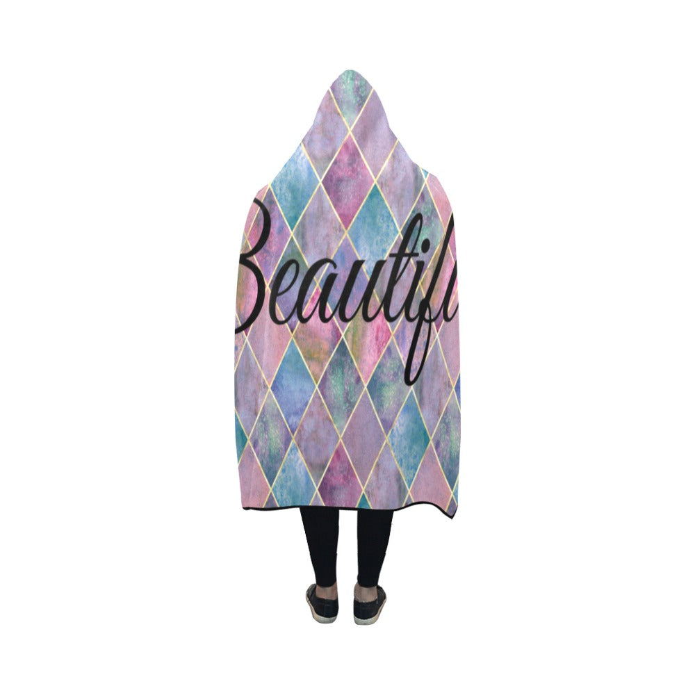 Beautiful Hooded Blanket 50''x40''