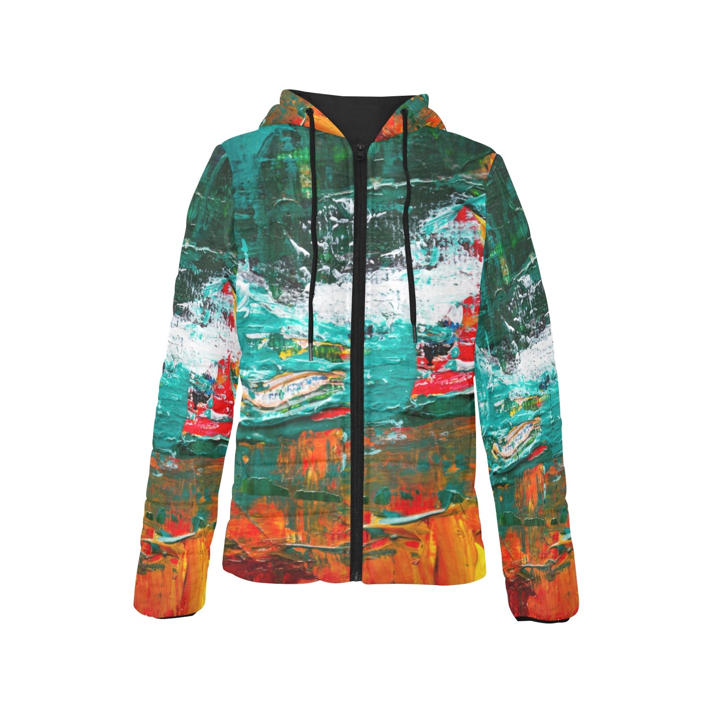 Painting Women's Hooded Jacket