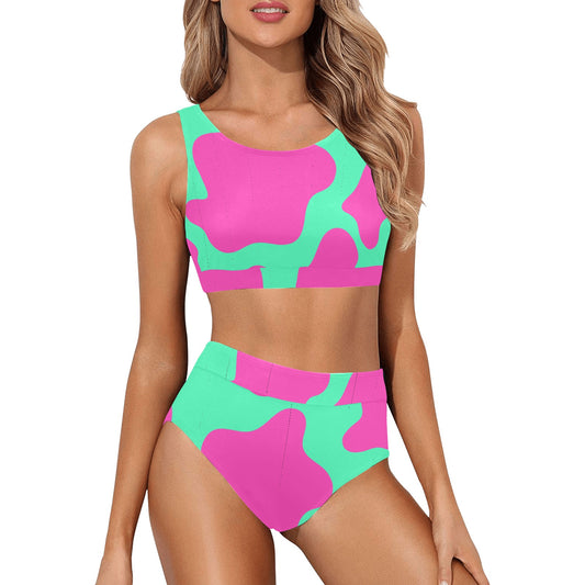 Now & Later Crop Top Bikini Set