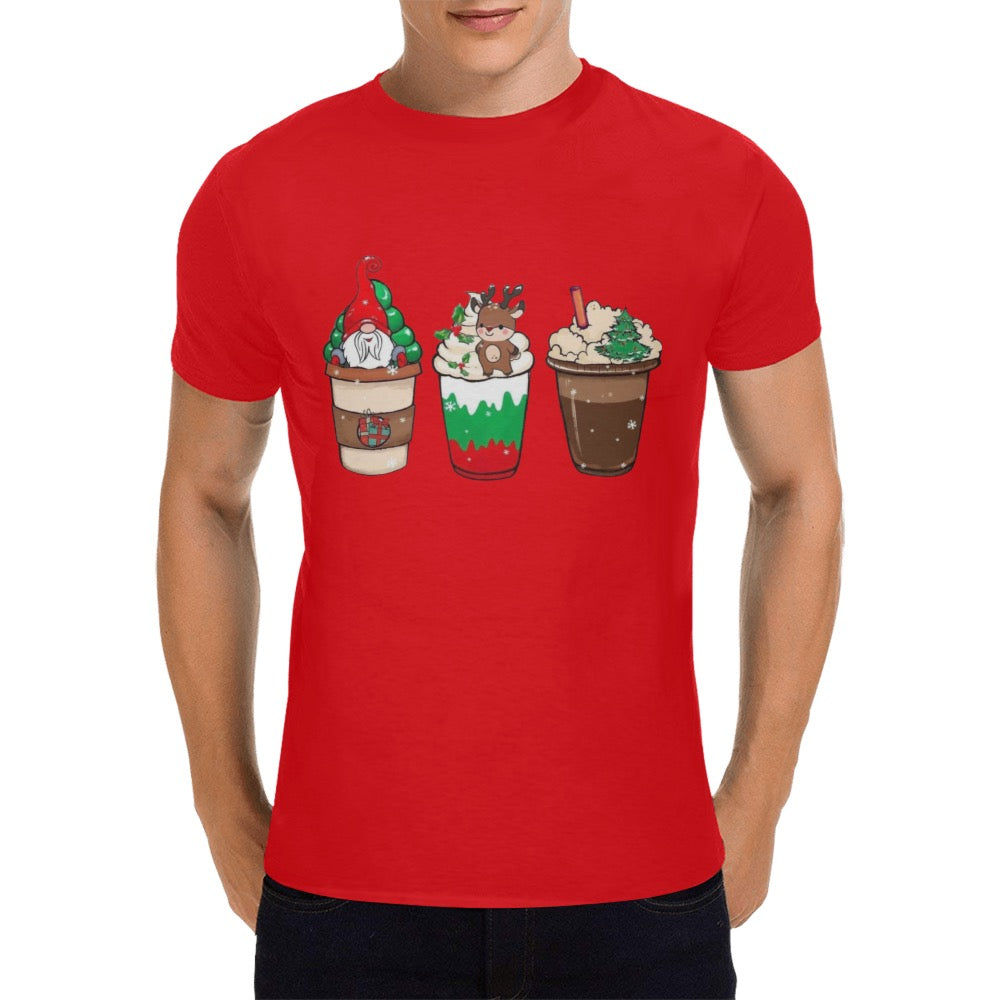 Christmas Beverages Men's T-Shirt