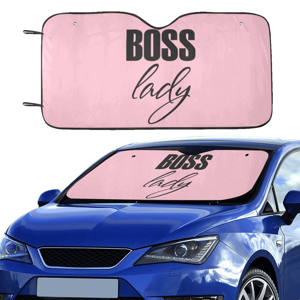 Boss Lady Car Sun Shade 55"x30"