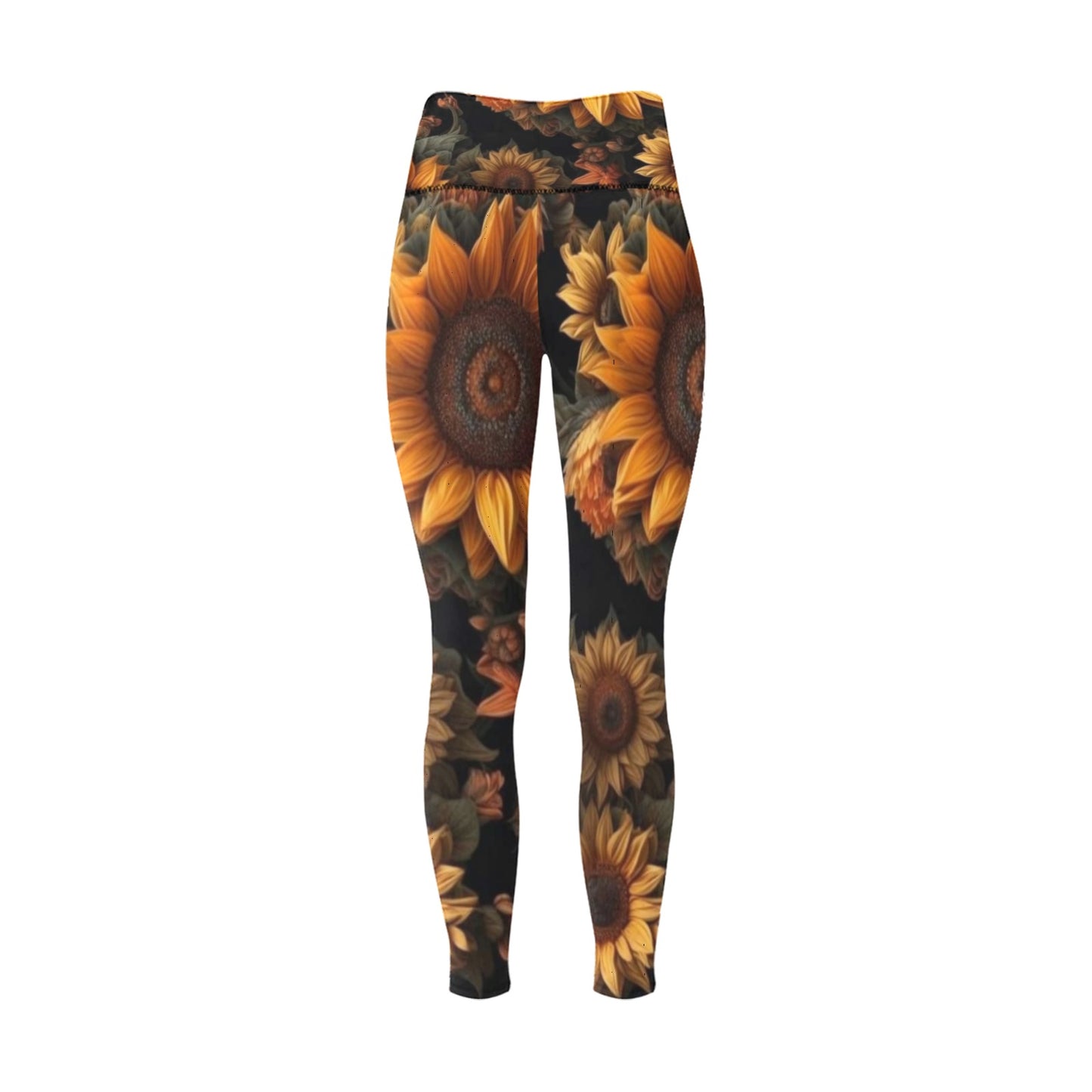 Sunflower Women's High-Waisted Leggings