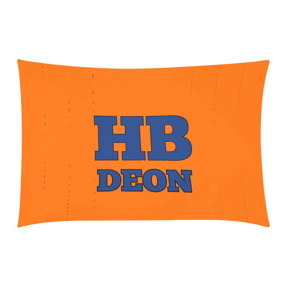 Orange & Blue HBCU 3-Piece Bedding Set