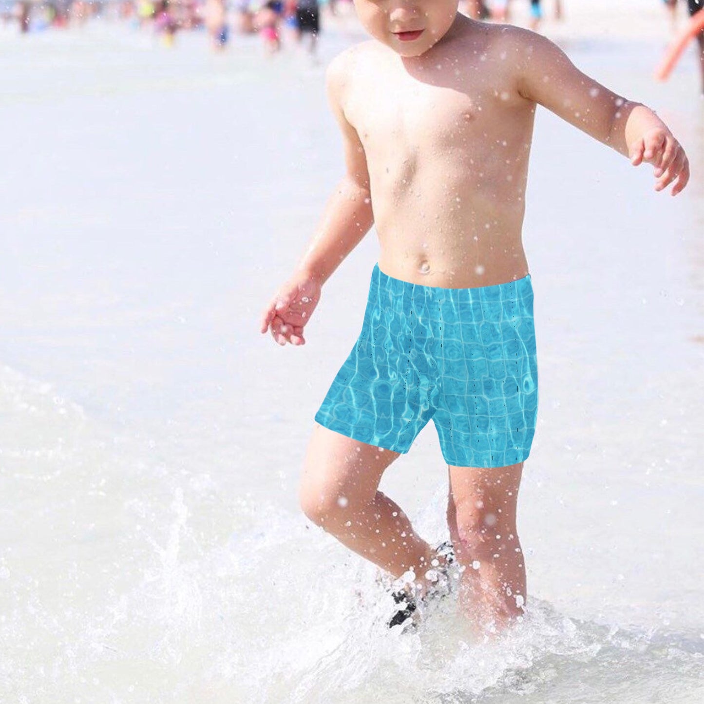 Pool Vibes Little Boys' Swimming Trunks