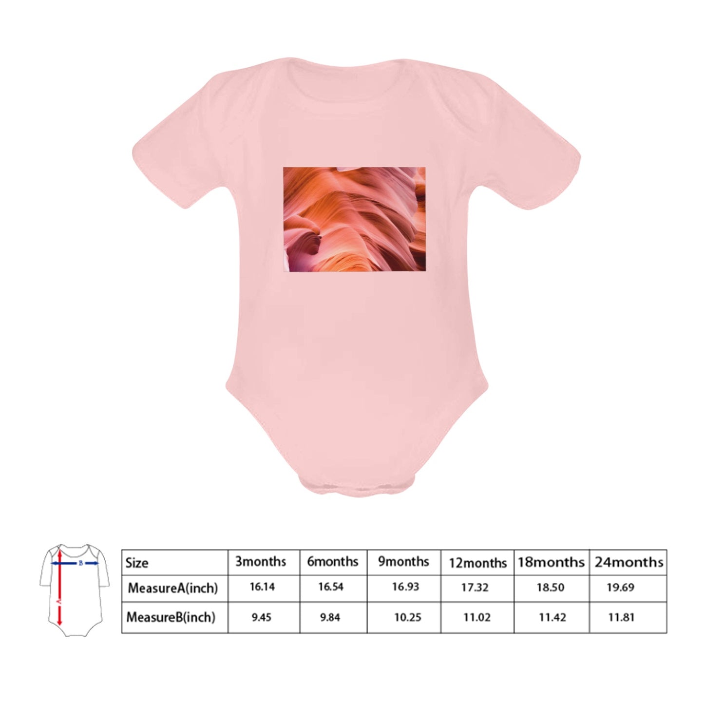 Sherbet Bliss Baby Onesie