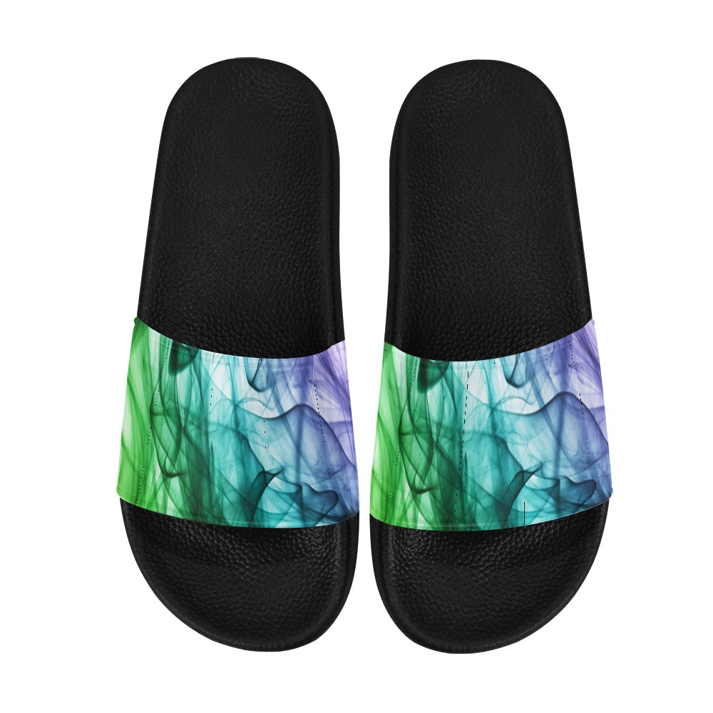 Color Whirl Women's Slides