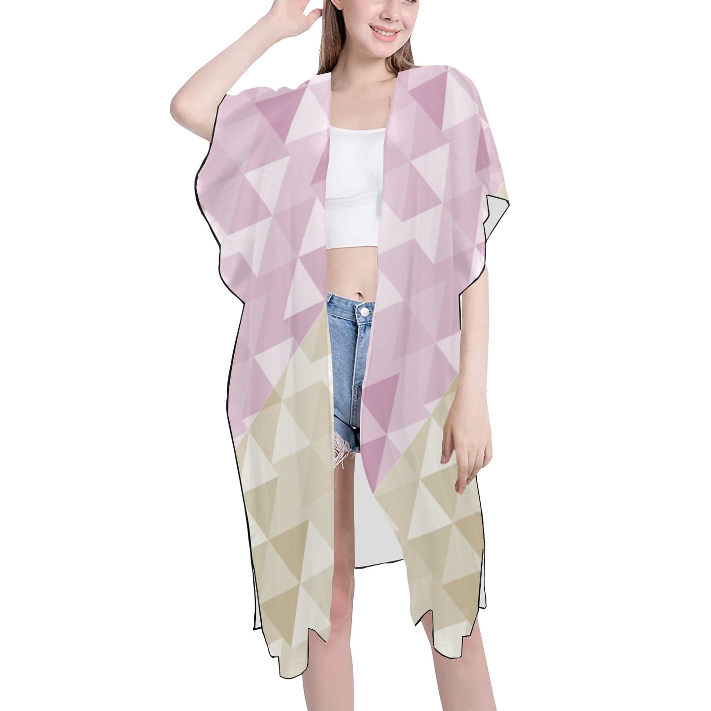 Crystal Lite  Chiffon Cover Up