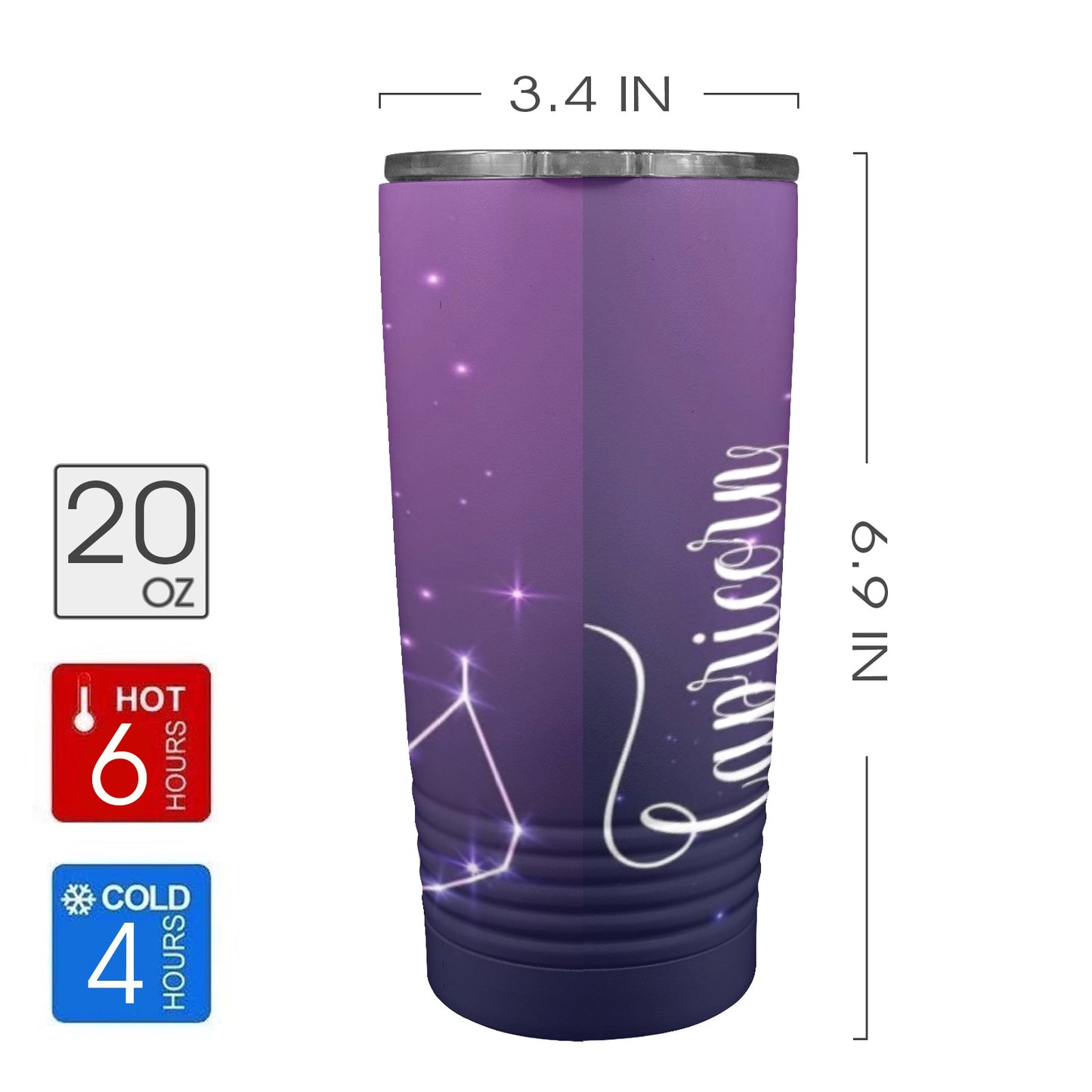 Capricorn 20oz Insulated Stainless Steel Mobile Tumbler