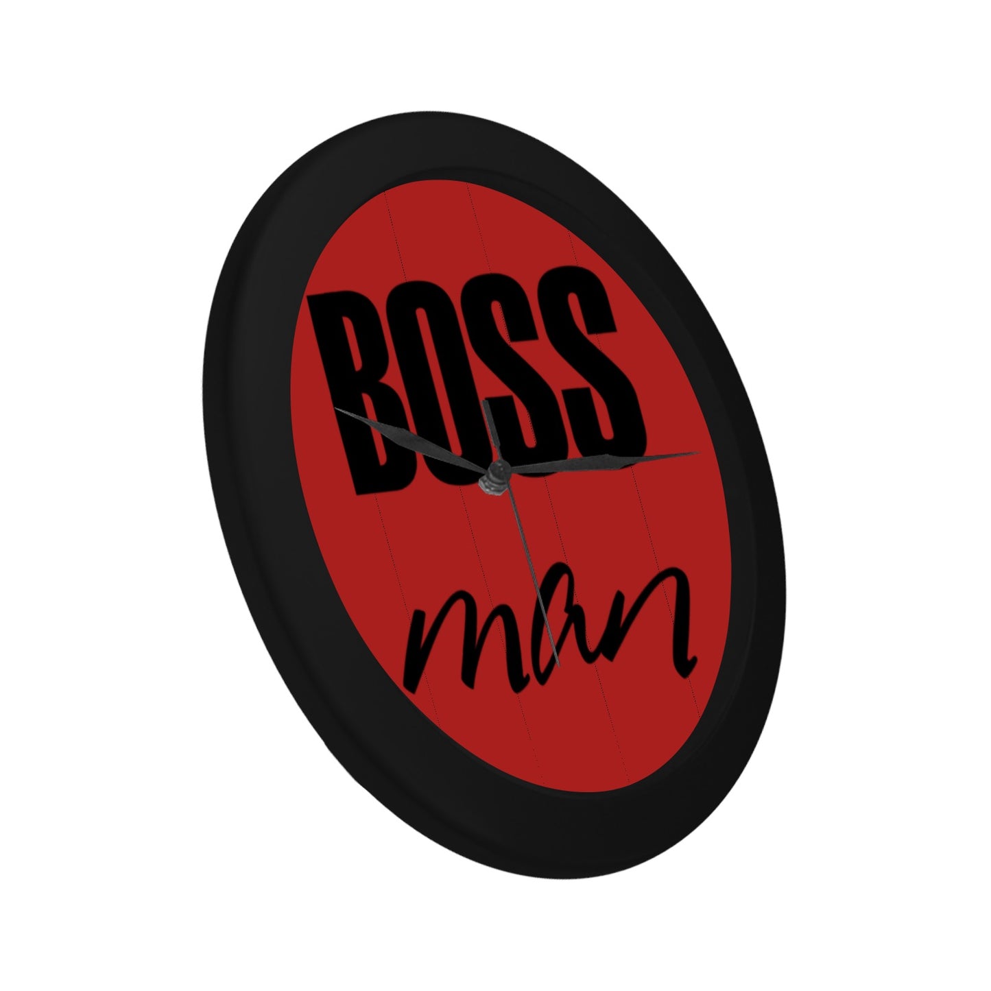 Boss Man Circular Wall clock