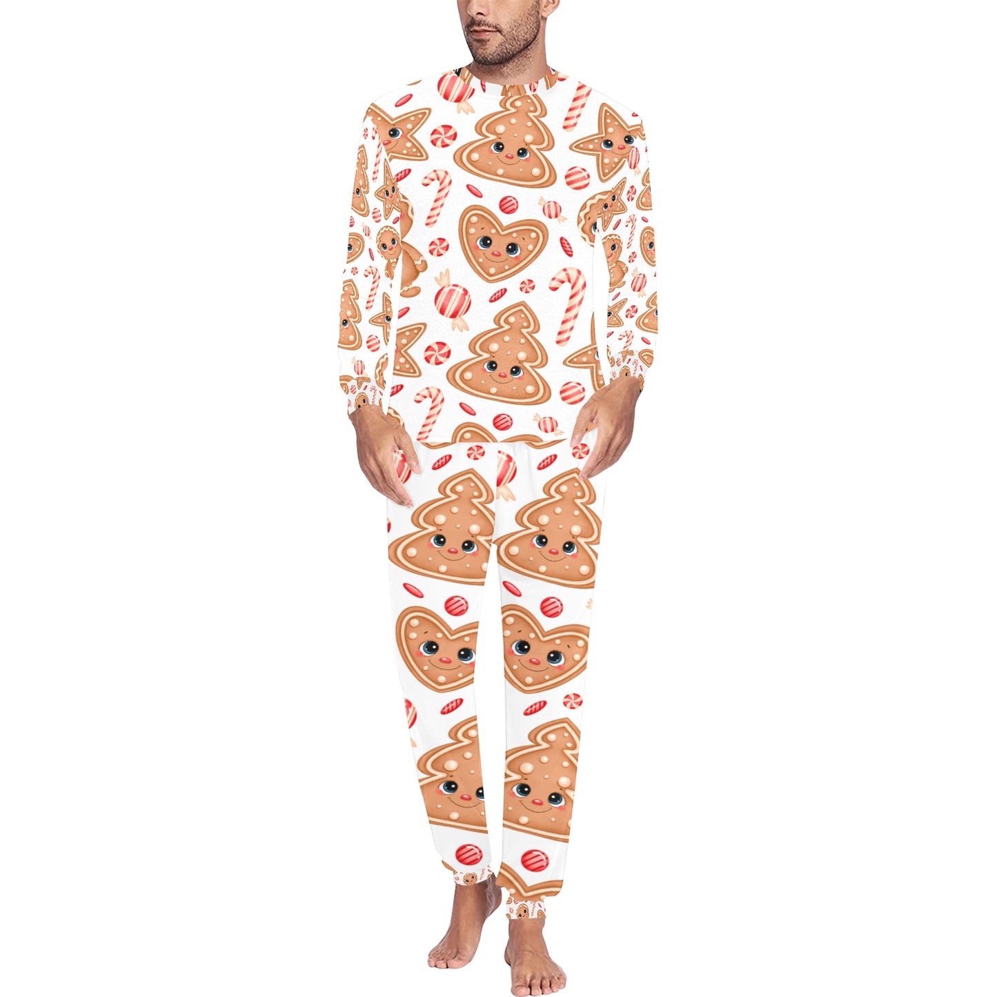 Ginger Christmas Men's Pajama Set