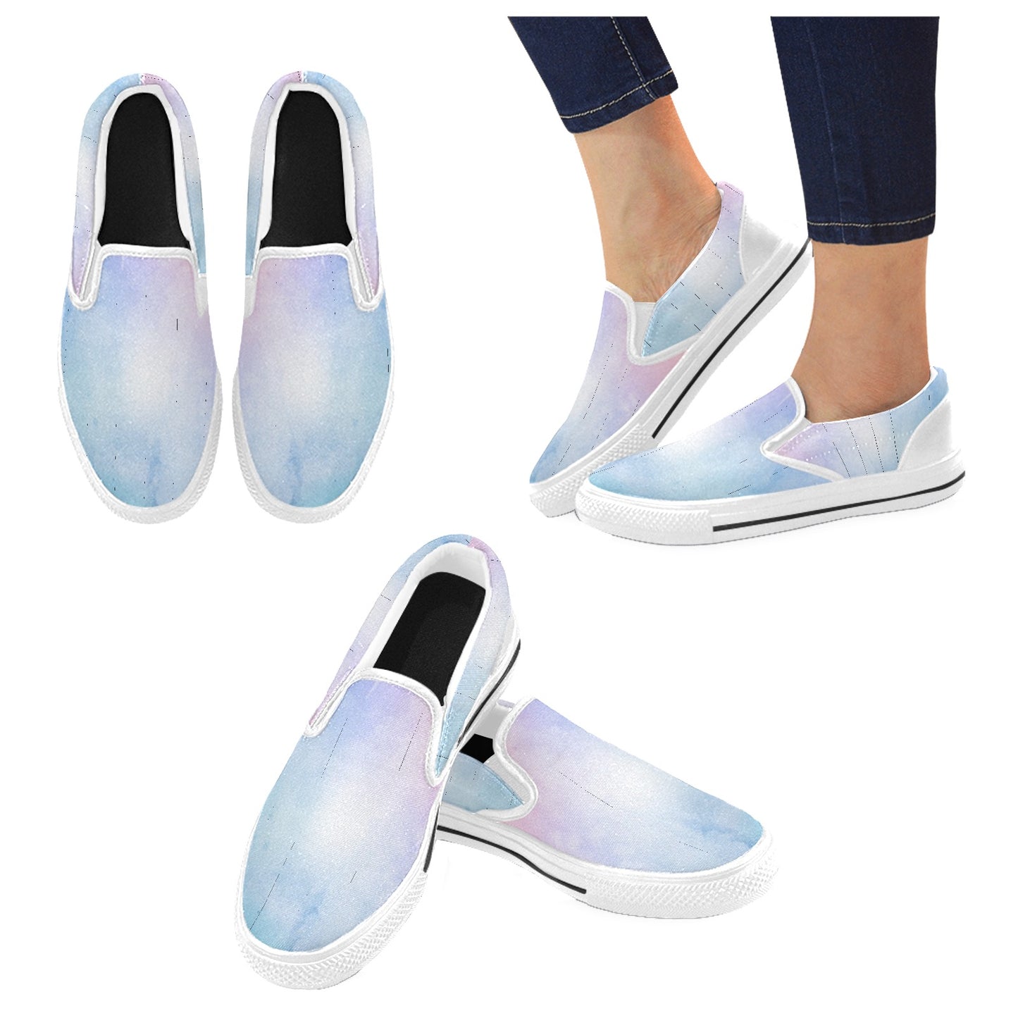 Pastel Blend Slip-on Shoes -Kid