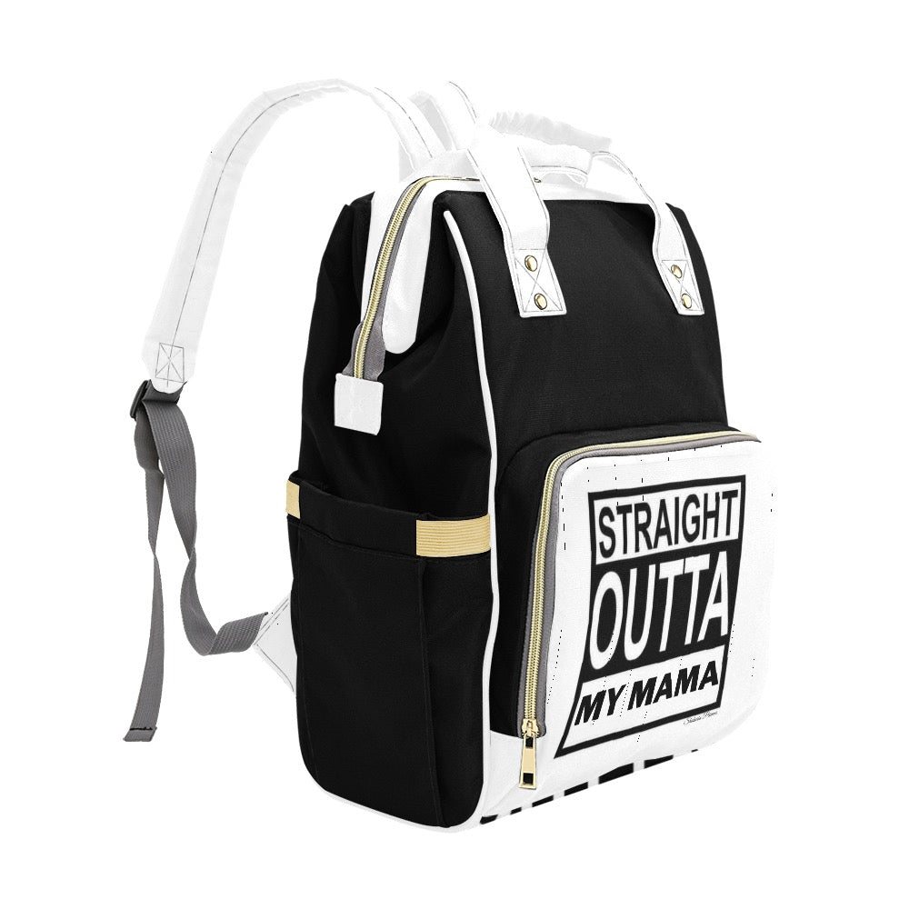 Outta My Mama Multi-Function Diaper Backpack/Bag