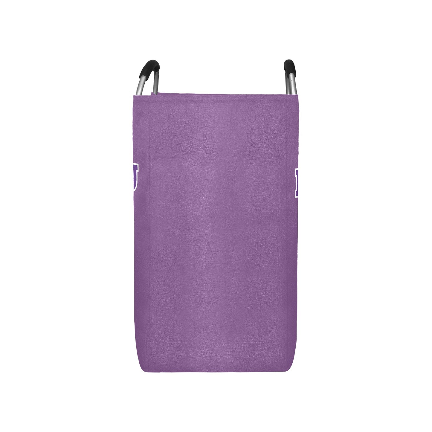 Purple & White HBCU Square Laundry Bag