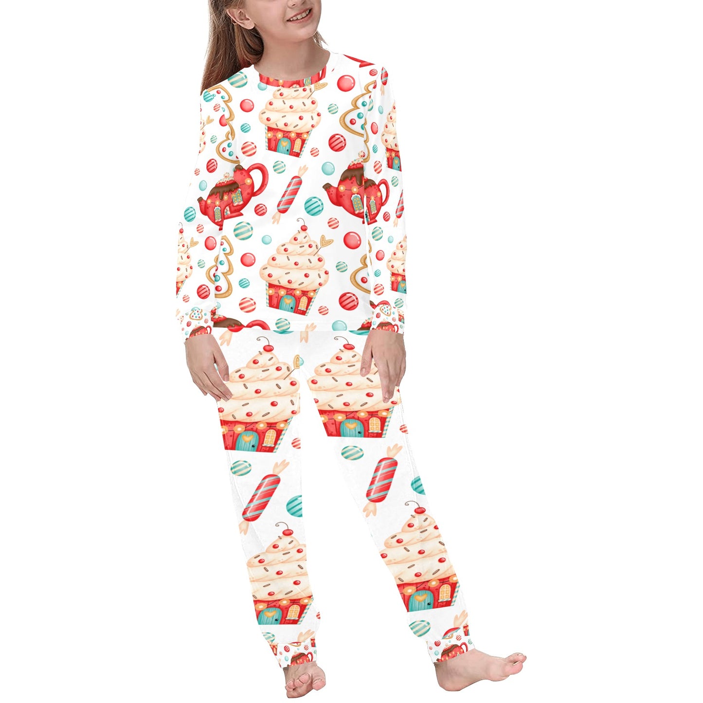 Sweets And Treats Christmas Kids' Pajama Set