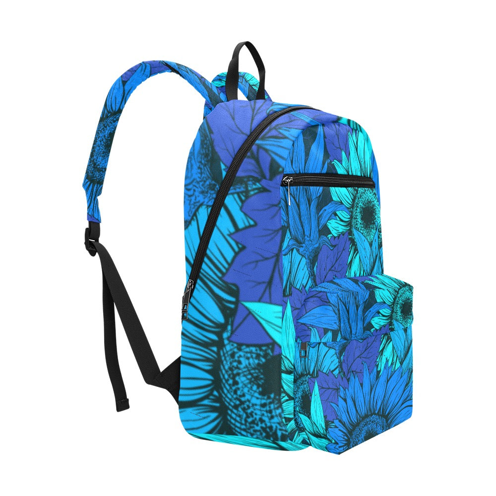 Blue Flow Large Capacity Travel Backpack