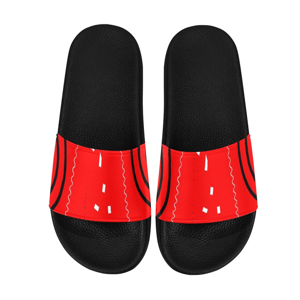 Red Does It good Men's Slides