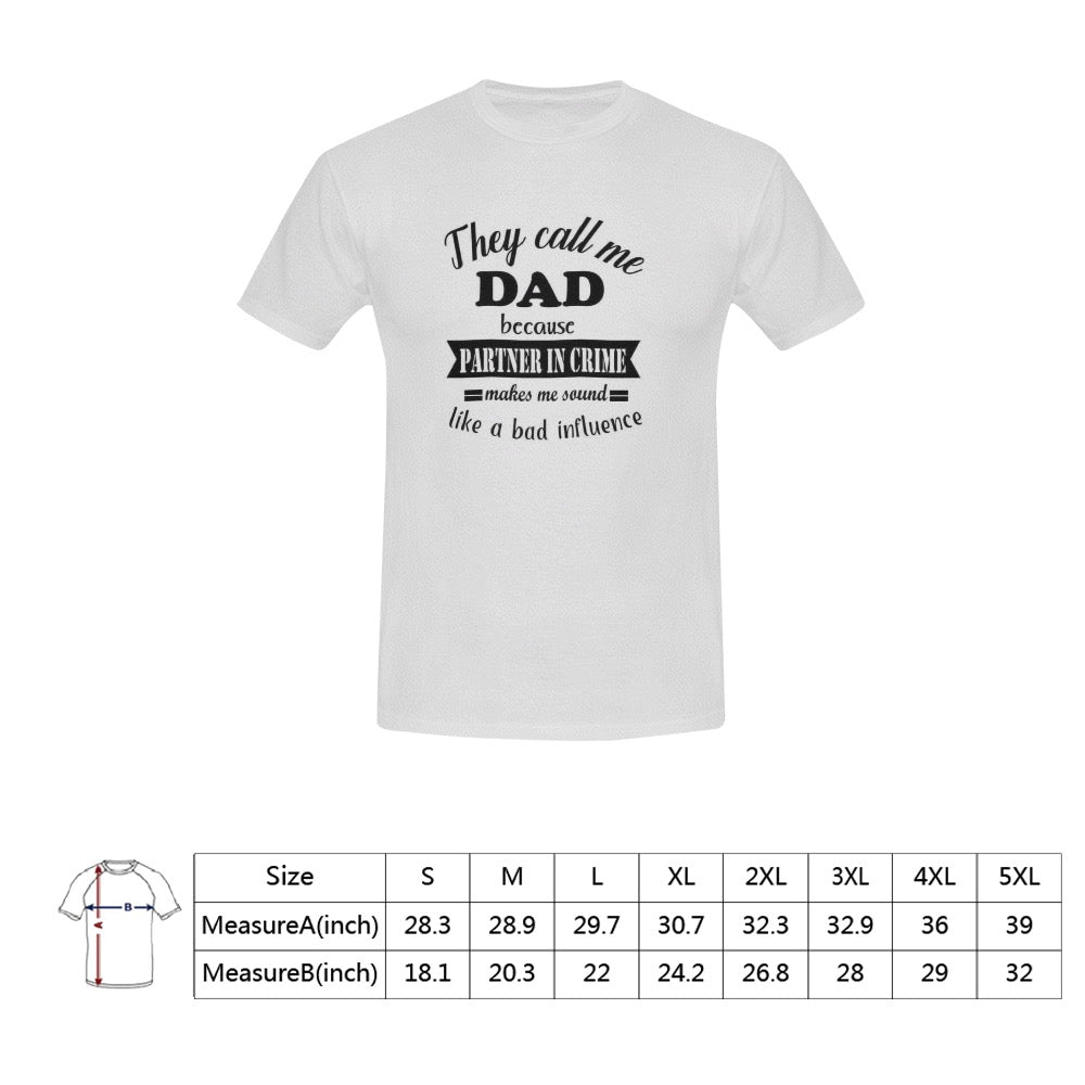 Call Me Dad Men's T-Shirt