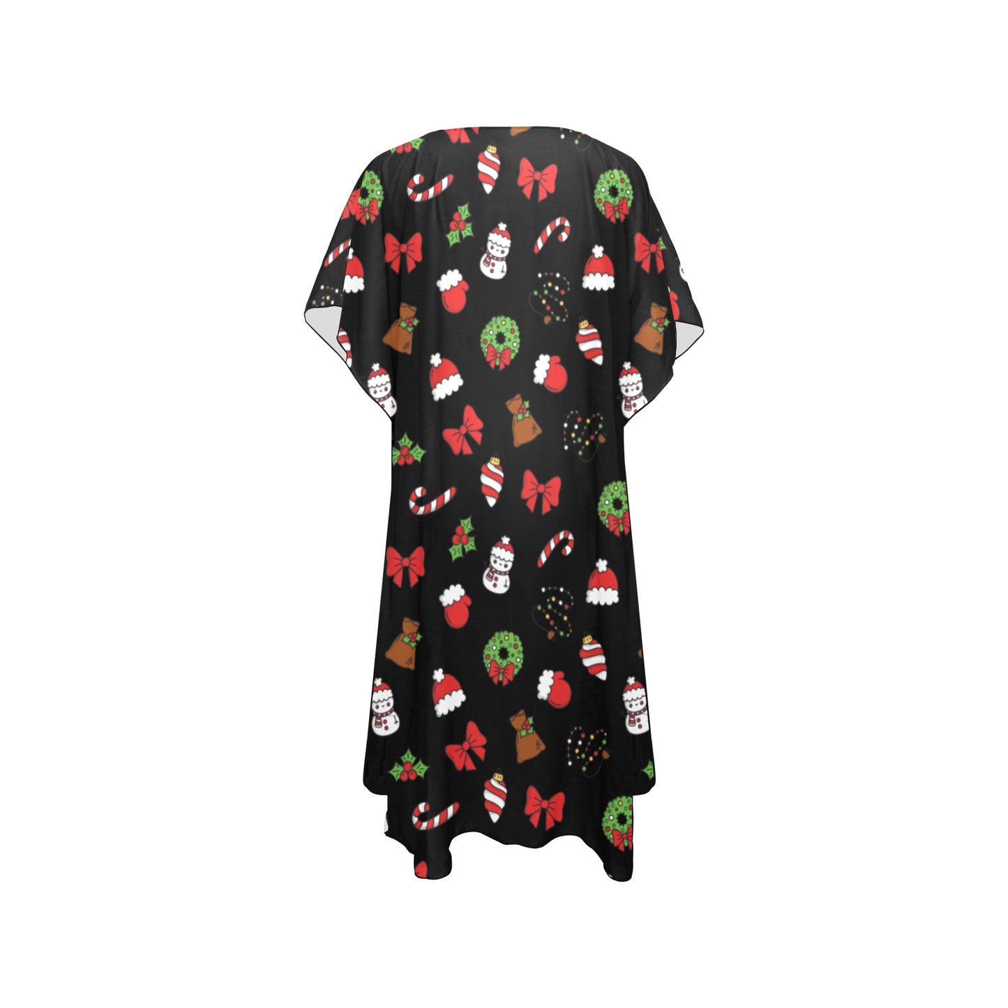 Christmas Time Chiffon Cover Up