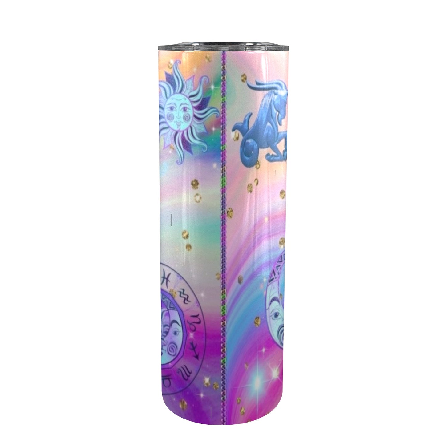 Capricorn 20oz Tall Skinny Tumbler with Lid and Straw