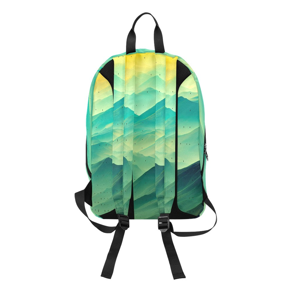 Peace Comes From Within Large Capacity Travel Backpack