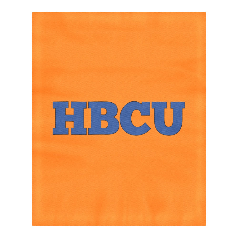 Orange & Blue HBCU 3-Piece Bedding Set