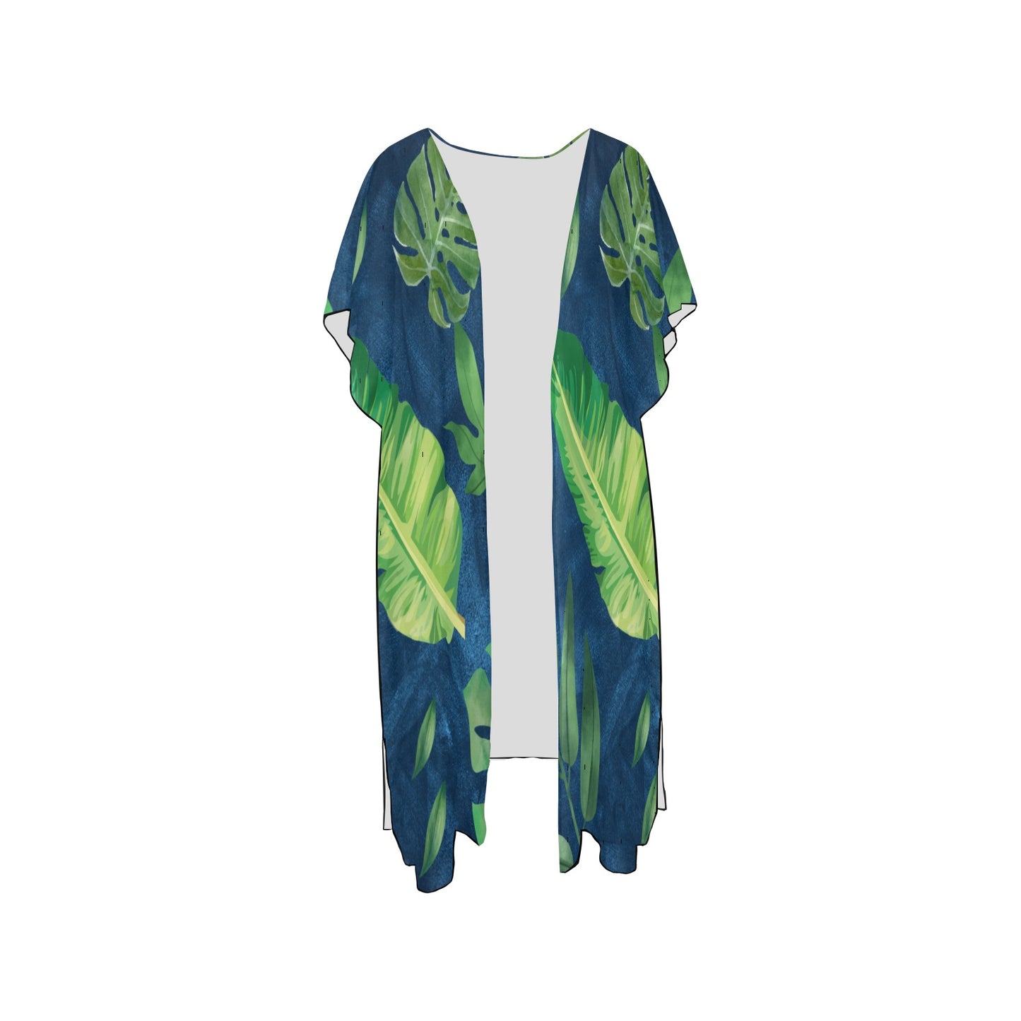 Leaves Chiffon Cover Up