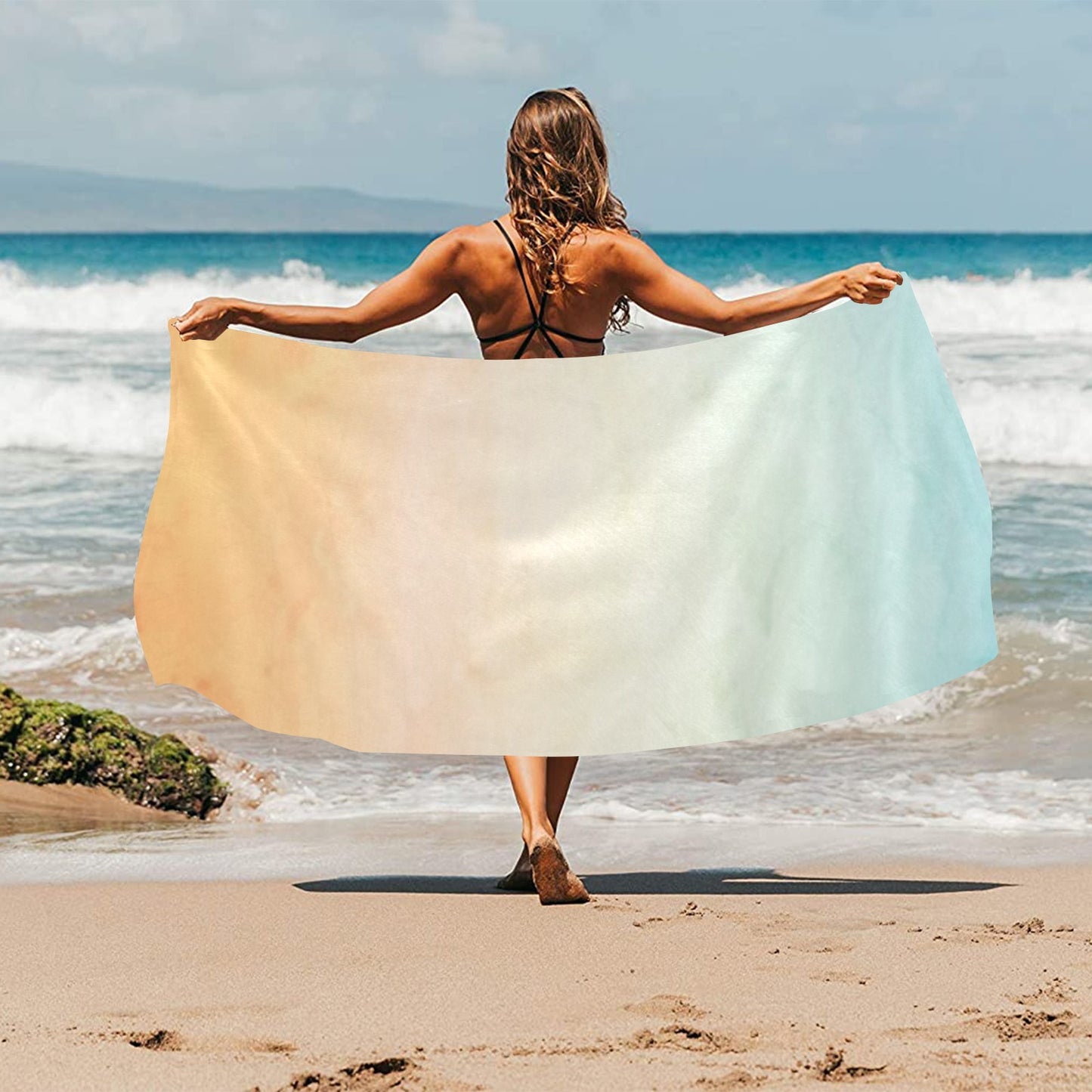 Sand-ish Beach Towel 32"x 71"