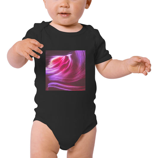 Purple Winds Baby Onesie