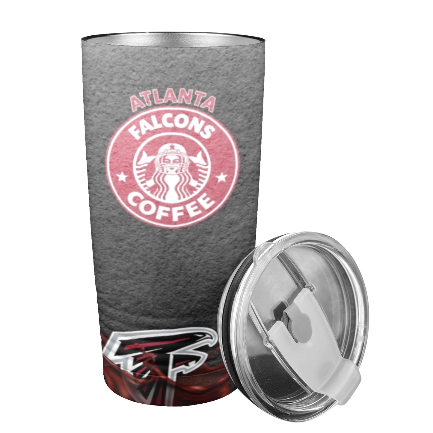 Falcons 20oz Insulated Stainless Steel Mobile Tumbler