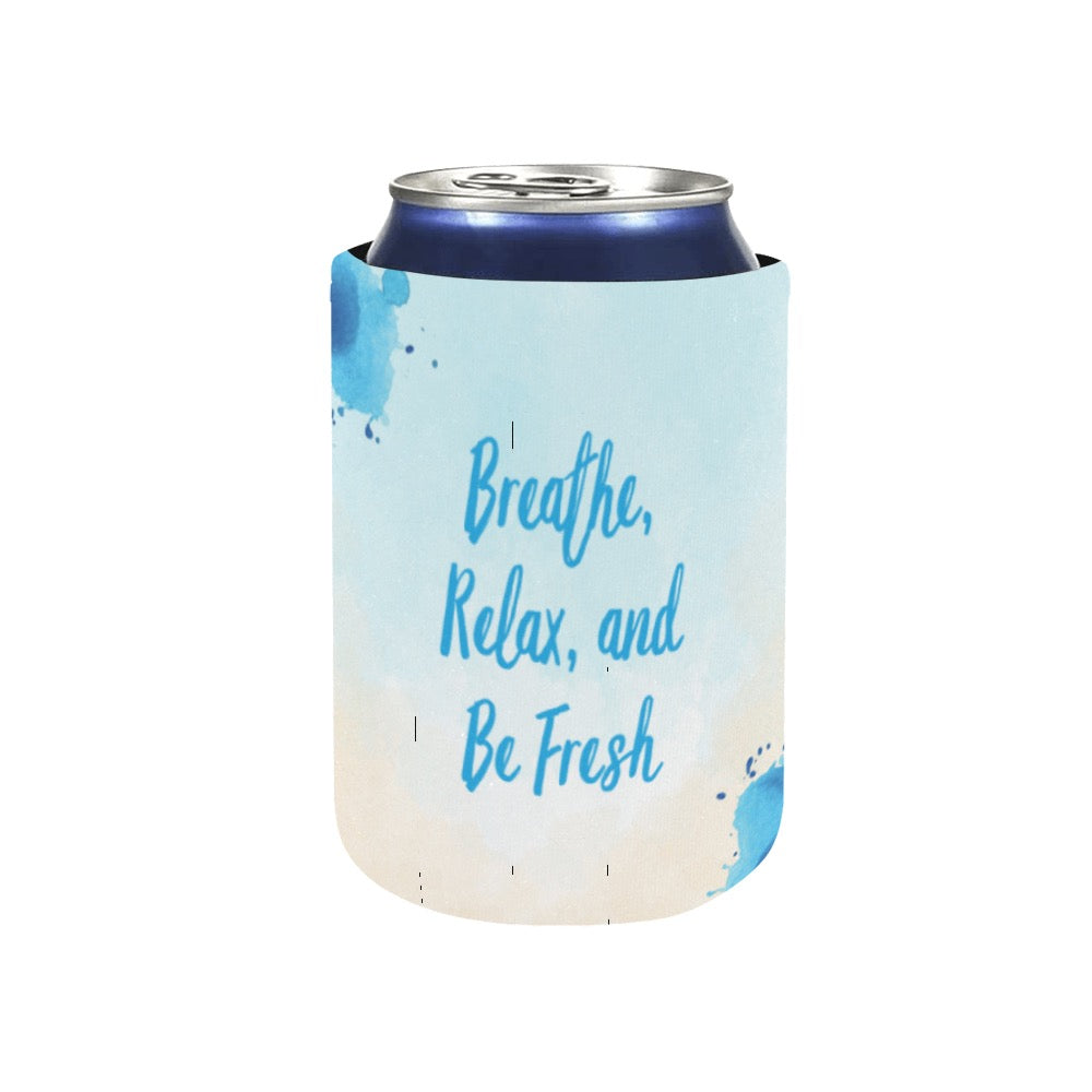 Breathe, Relax Neoprene Can Cooler