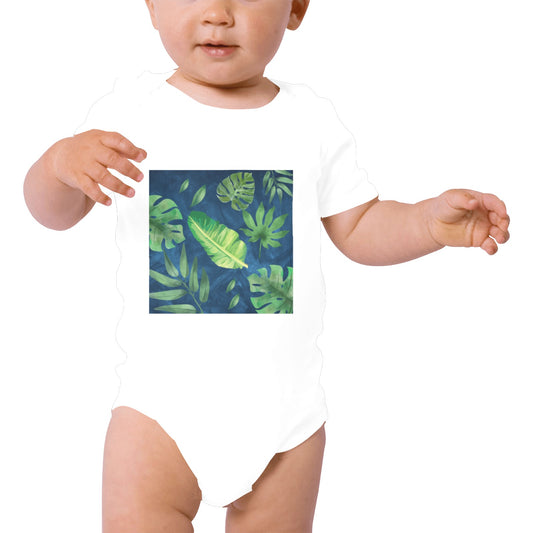 Leaves Baby Onesie