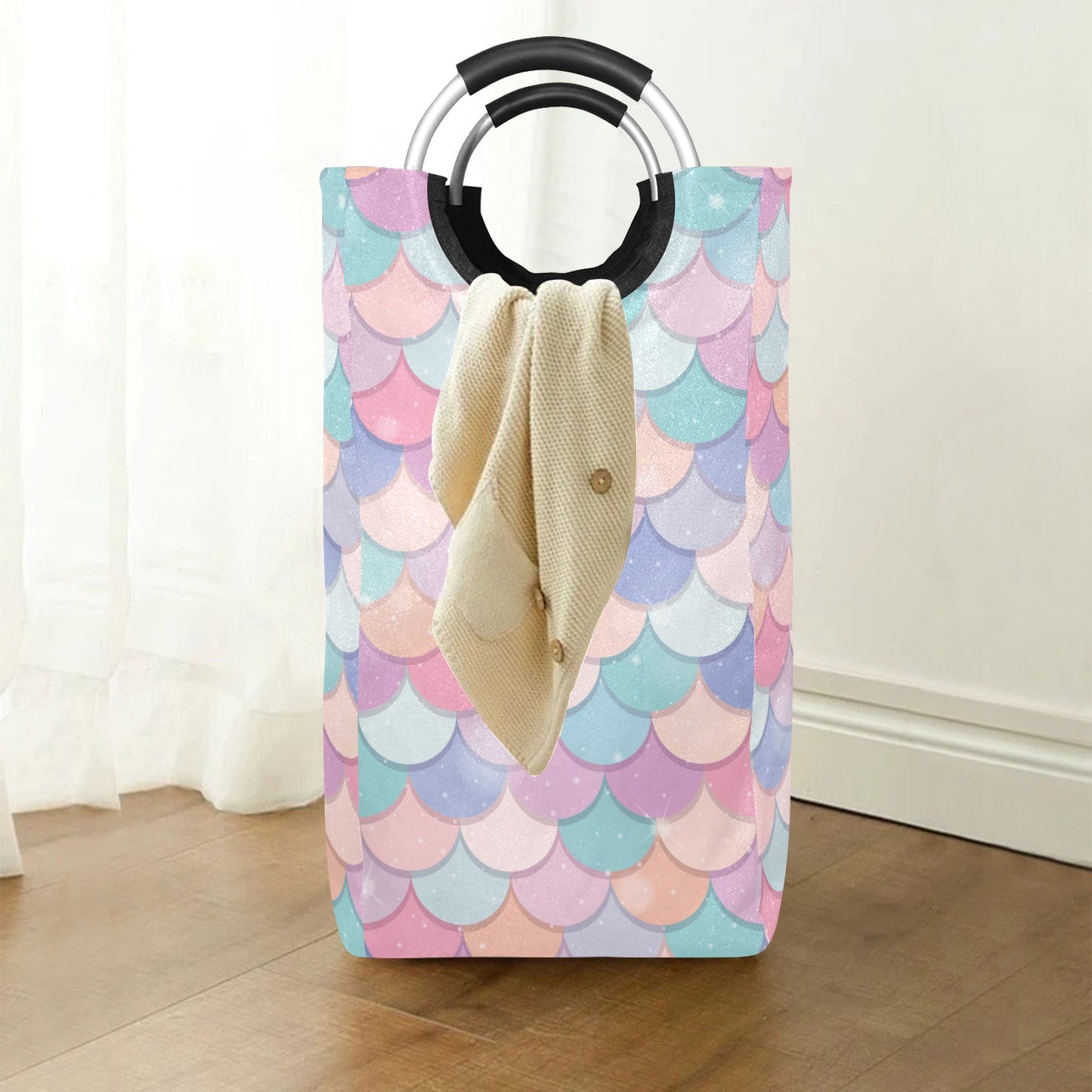 Mermaid Me Square Laundry Bag